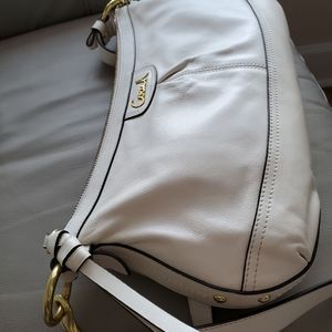 COACH Park Leather EW Duffle Shoulder Bag